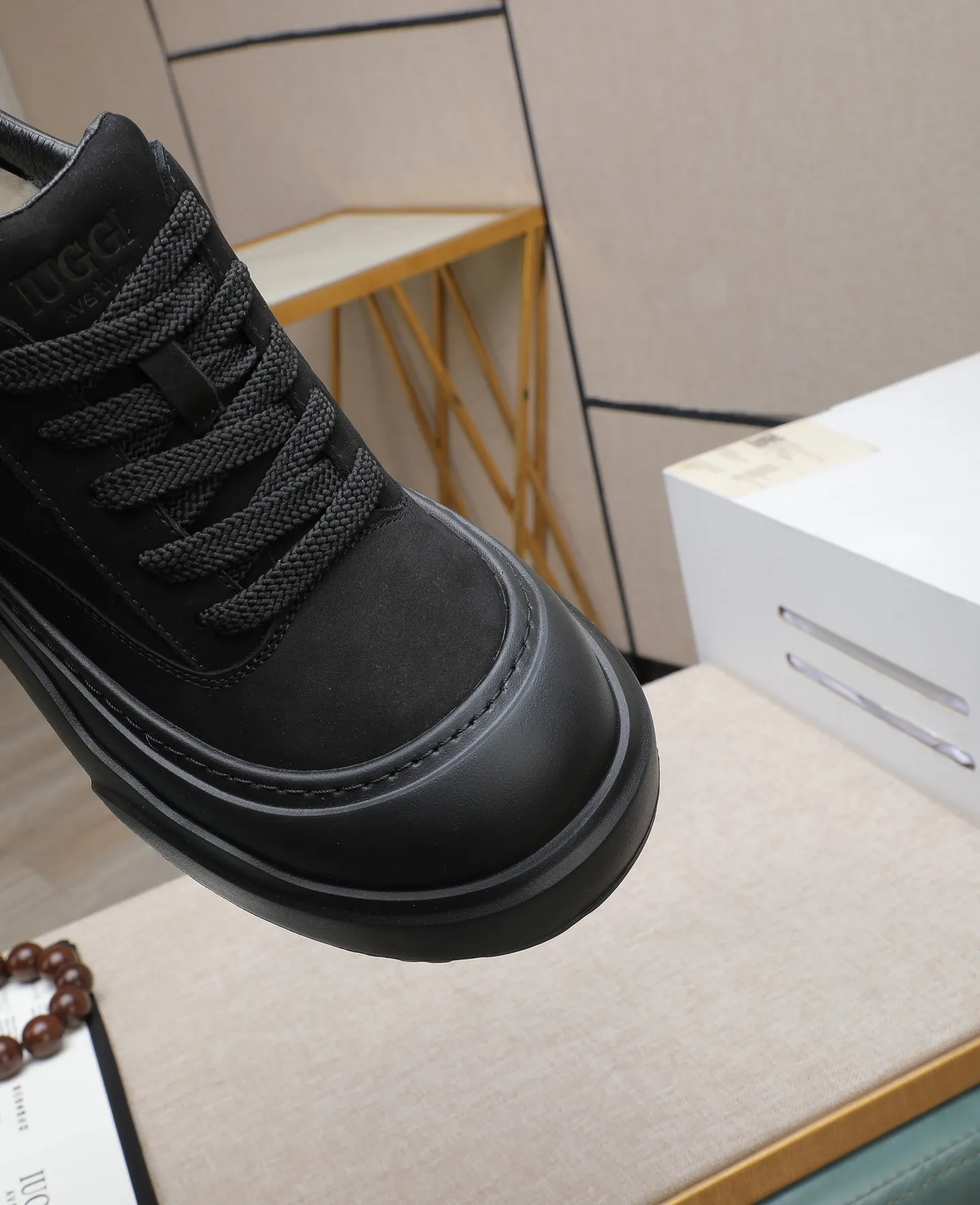 Men's shoes 💰680 IUGGI new retro presbyopia men's shoes, casual and versatile, full of high-end sense, fashionable, luxury and personalized style, joint style, retro presbyopia factor, full of handsome style, first layer suede cowhide, lining wool, rubber outsole, light and non-slip size: 39-44